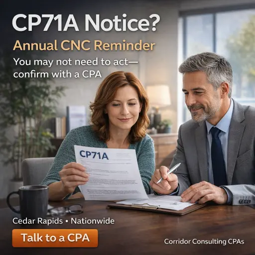 CP71A Notice?