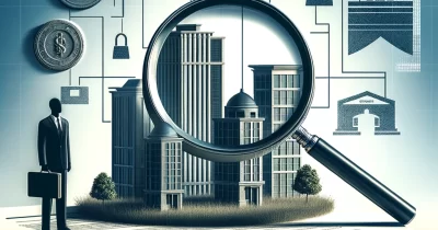 DALL·E 2024-03-19 11.25.54 - Create a symbolic image that represents the concept of Beneficial Ownership Information Reporting. The image should contain a magnifying glass focusin