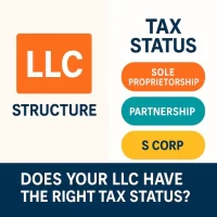 LLC taxation myth graphic comparing CPA firm guidance vs unqualified tax and accounting firms